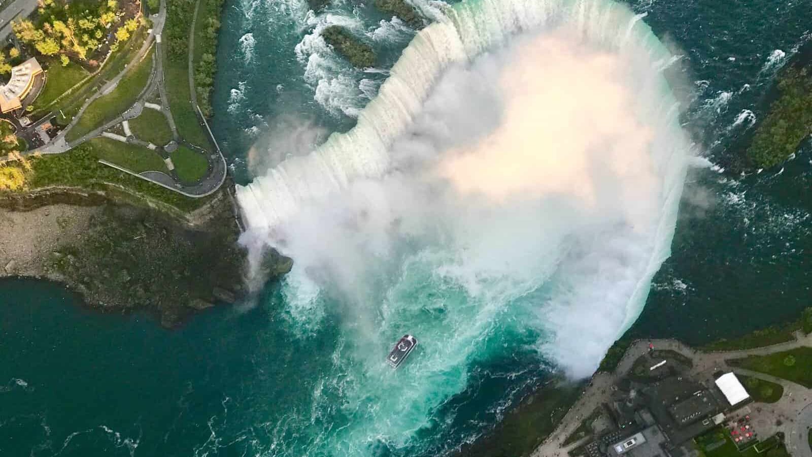 Niagara Falls from above, Toronto, Canada