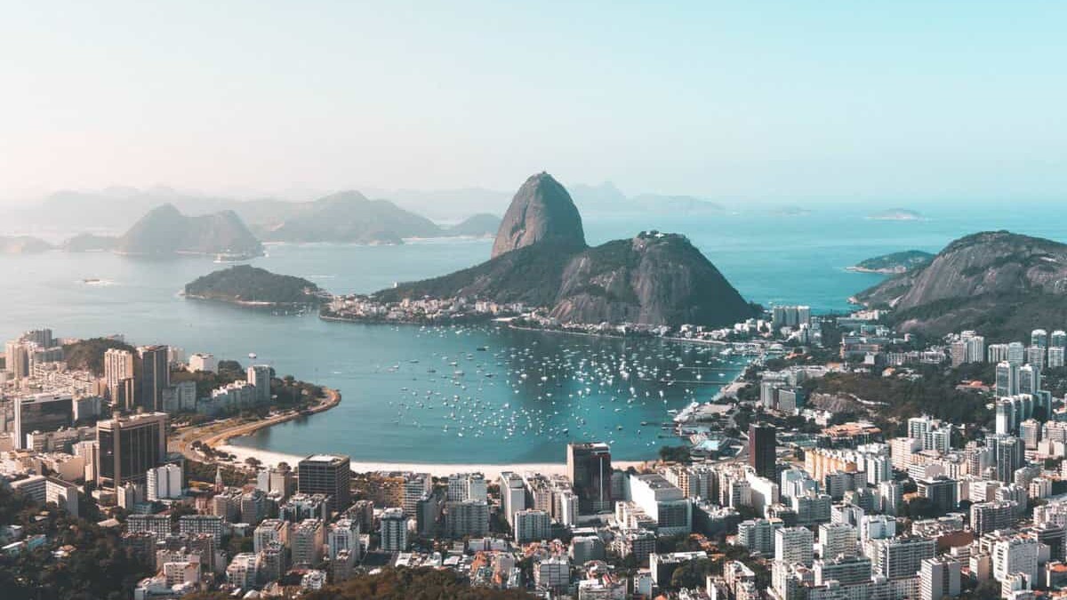 A view of Rio de Janeiro from Mirante Dona Marta