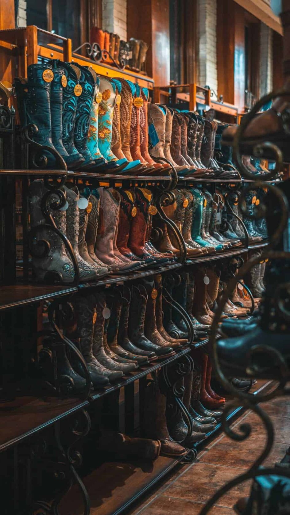 Cowboy boots in Dallas Texas.