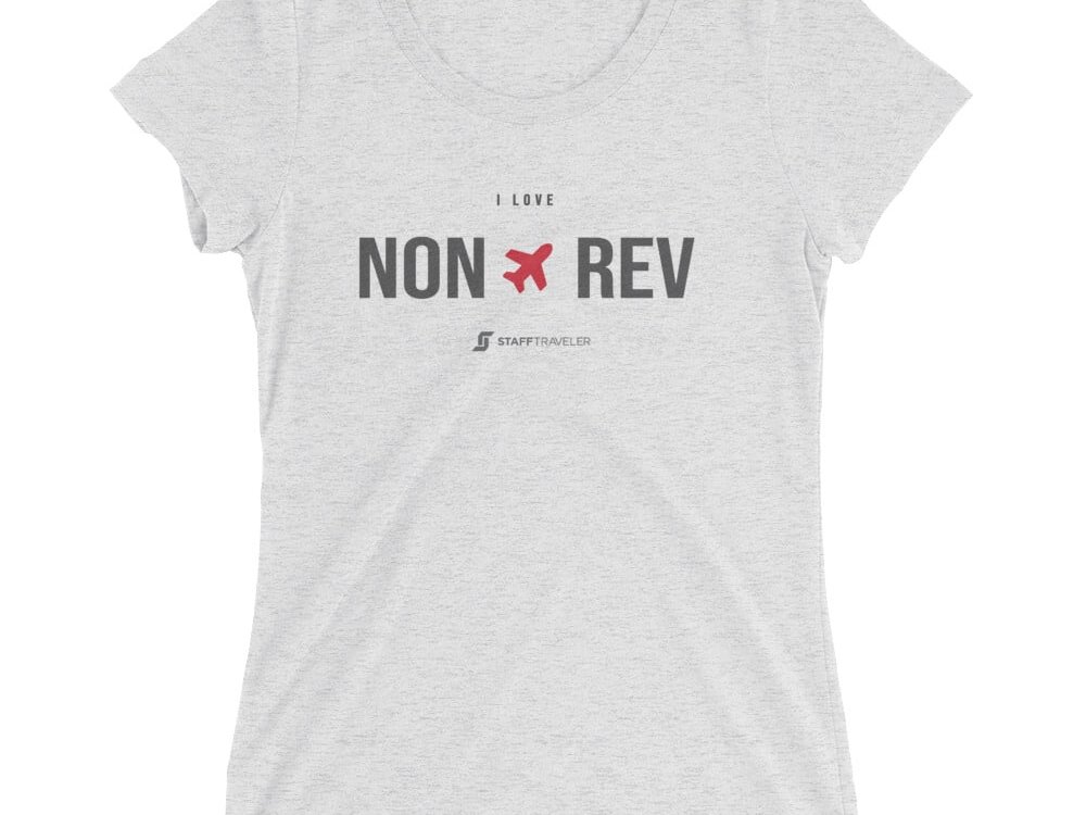 I love non-rev slim-fit T-shirt woman white