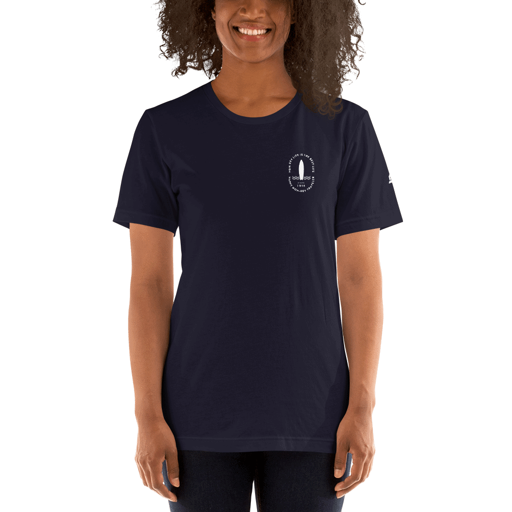 Non-rev life is the best life T-shirt Navy blue