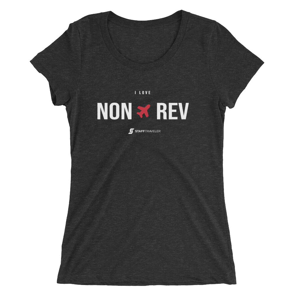 I love non-rev slim-fit T-shirt grey