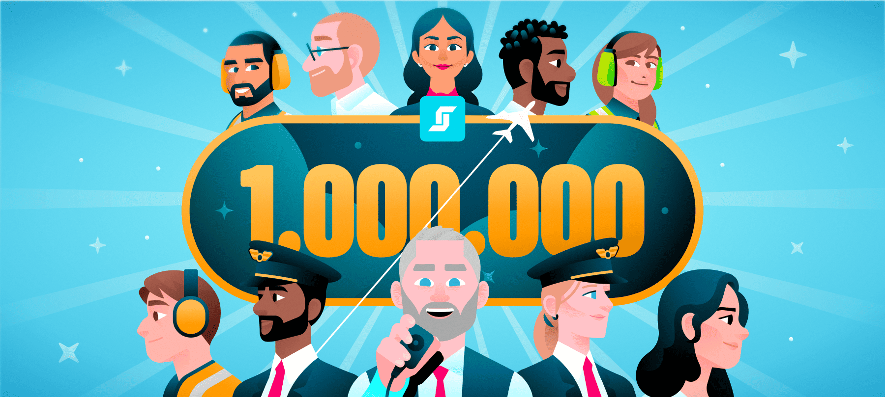one million users