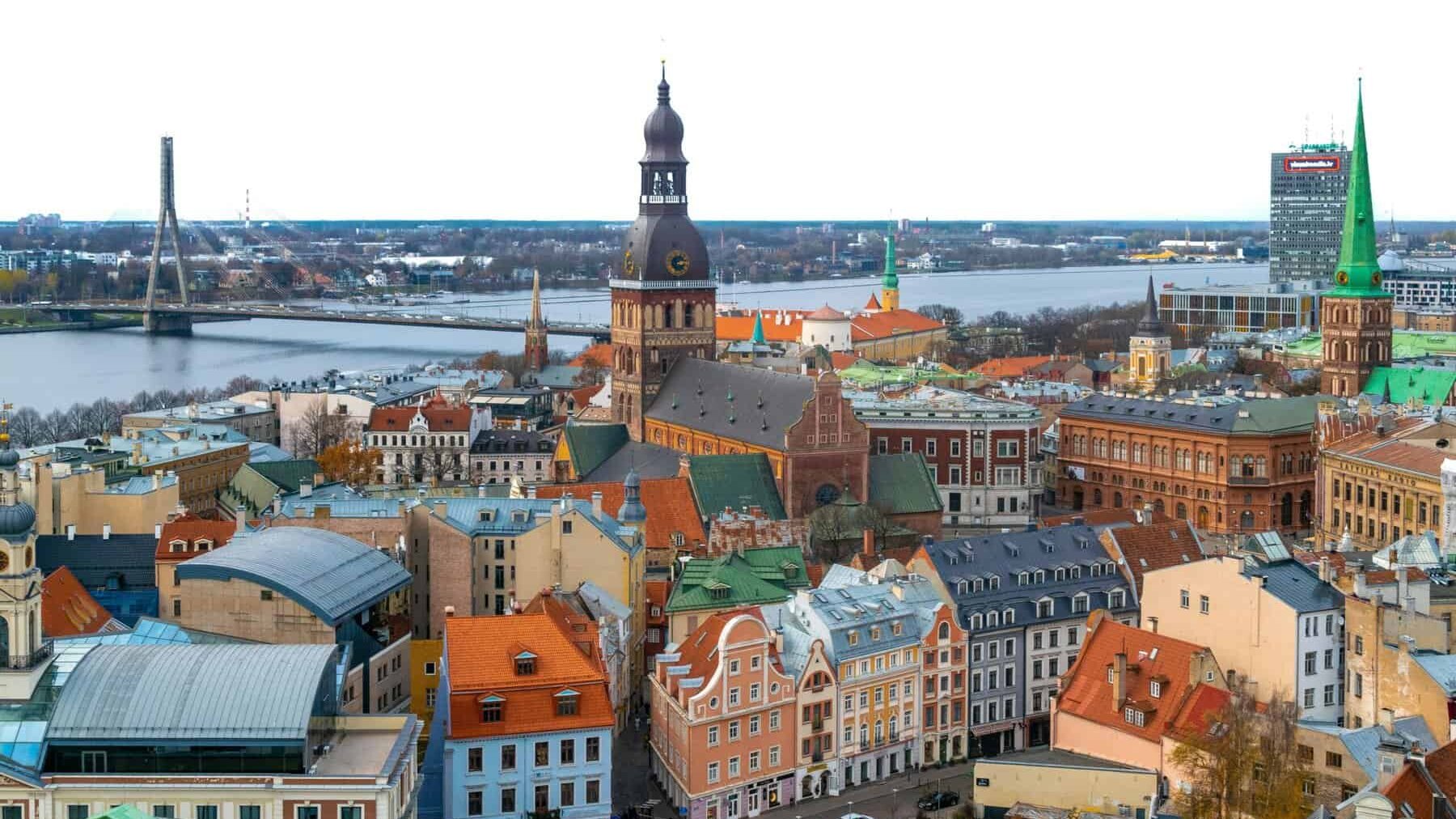 Budget city Riga, Latvia