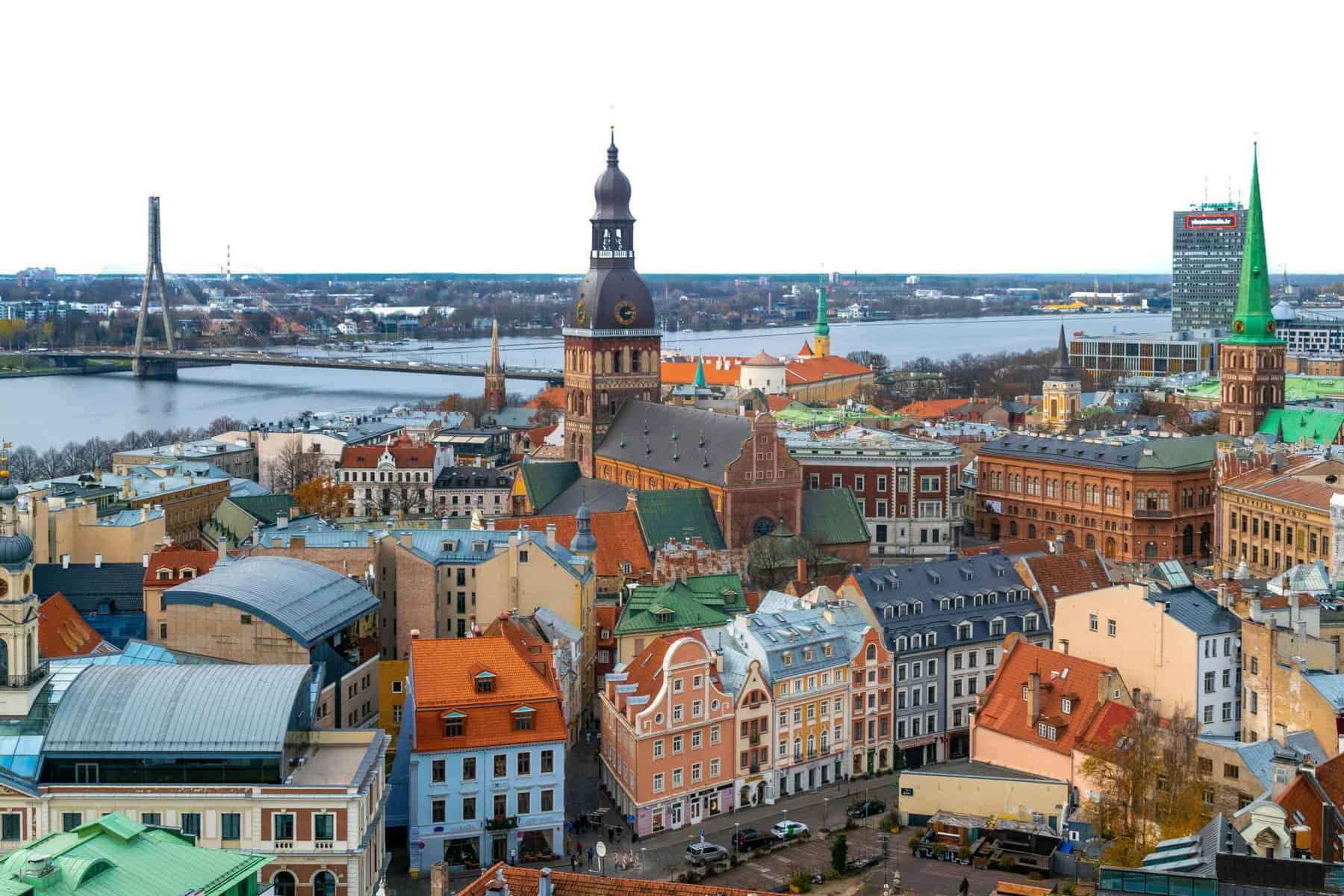 Budget city Riga, Latvia