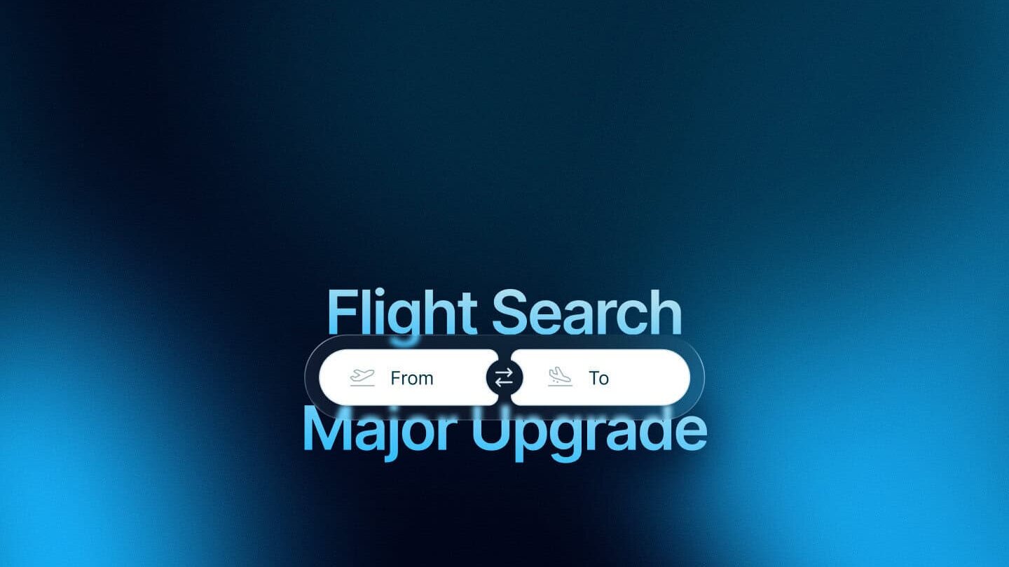 Mise à jour de la recherche de vols StaffTraveler